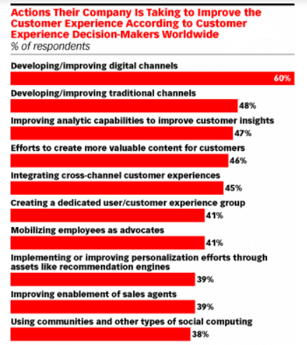 customer experience decision makers worldwide